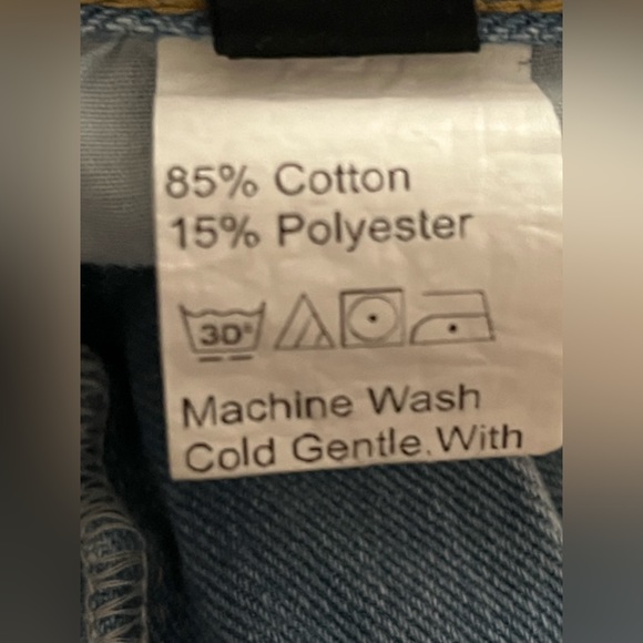 Women’s Shein High Rise Split Hem Straight Leg Jeans - Picture 9 of 11